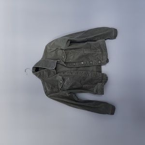 Sage green jacket from black label